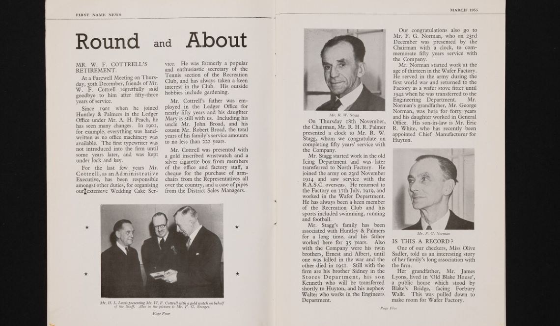 H&P newsletter for family history blog